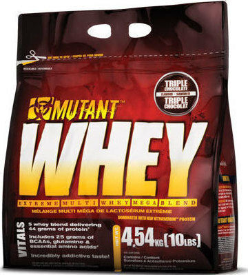 Mutant Gourmet Whey Protein Mix Whey Protein with Flavor Vanilla Ice Cream 4.54kg