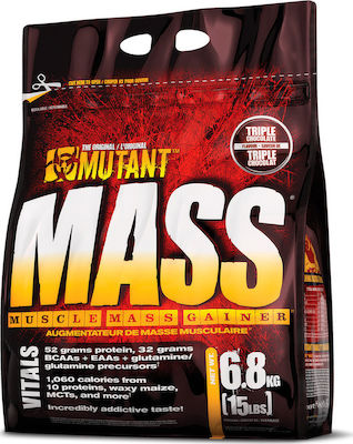 Mutant Mass Muscle Mass Gainer με Γεύση Triple Chocolate 6.8kg