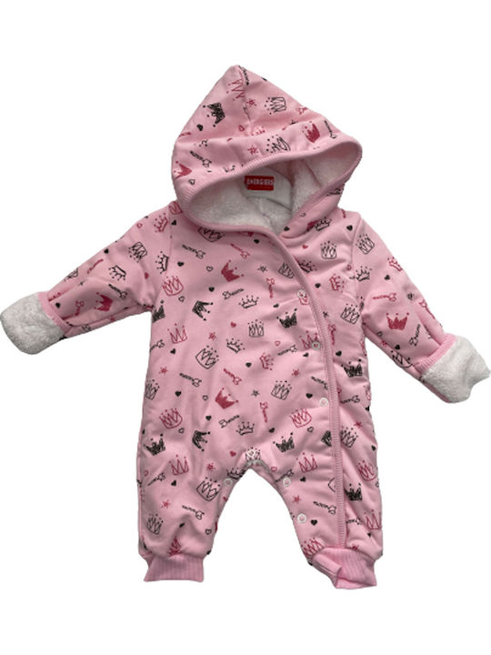 Dreams by Joyce Baby Bodysuit Set Long-Sleeved Pink