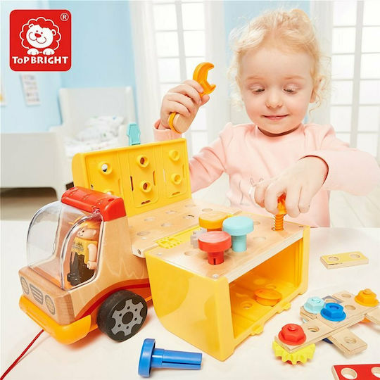 Top Bright Συρόμενο Παιχνίδι Pretend Play από Ξύλο για 36+ Μηνών