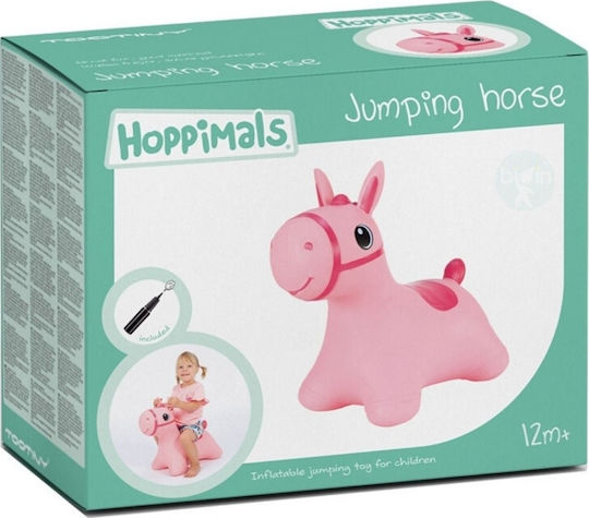 Hoppimals Hopa Hopa Căluț pentru 1+ ani Ani Roz 50cm.