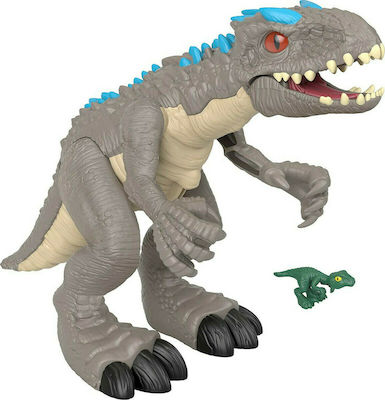 Φigură de acțiune Jurassic World Dinozaur Schleuderaction Indominus Rex pentru copii de 3+ ani 32.99cm cm