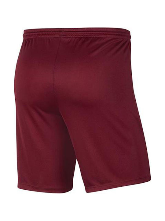 Nike Kids Athletic Shorts/Bermuda Park III Knit Jr Burgundy