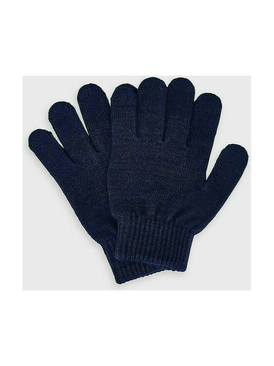 Mayoral Knitted Kids Gloves Blue