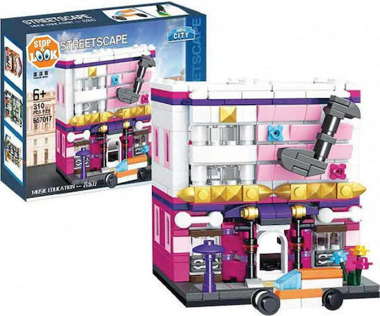 Luna Luna Building Blocks Streetscape Music Education for 6 Plus Years 329 Pieces