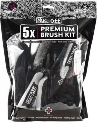 Muc-Off Cleaning Brushes Set Brush Set 5