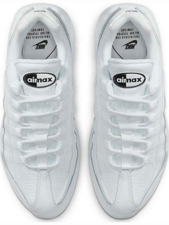 Air Max 95 Damen Sneakers Weiß / Schwarz