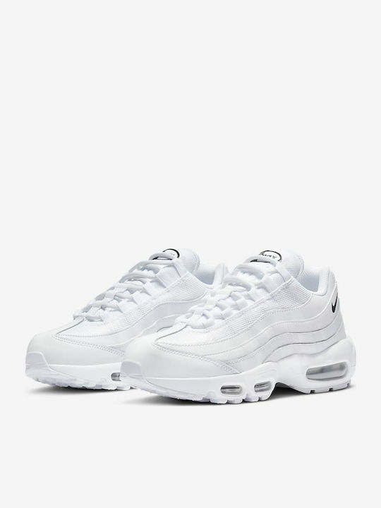 Air Max 95 Damen Sneakers Weiß / Schwarz