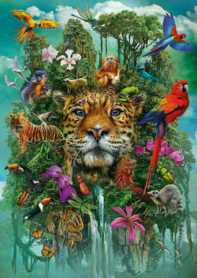 King of the Jungle Puzzle 2D 1000 Pieces