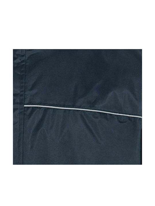 Delta Plus Helsinki 2 Work Jacket Cold with Hood Blue with PVC coating