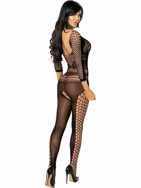 Beauty Night Lucelia Bodystocking Bodystocking-uri Sexy Negru
