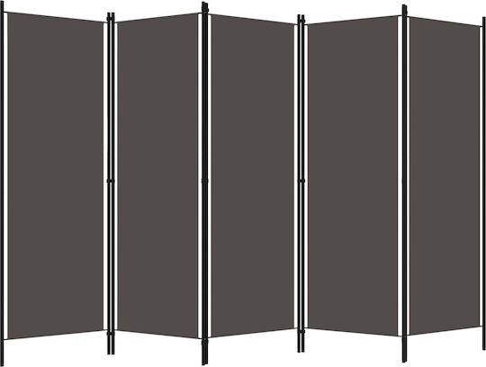 vidaXL Διακοσμητικό Παραβάν Υφασμάτινο 250x180cm vidaXL Διακοσμητικό Παραβάν Υφασμάτινο 250x180cm