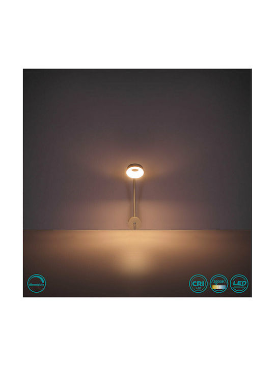 Globo Lighting Lehovo Модерен Осветително тяло За стена С щепсел и ключ