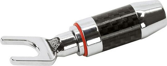 Dynavox Βύσμα Spade male 2τμχ Μαύρο (207709)