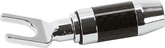 Dynavox Βύσμα Spade male 2τμχ Μαύρο (207709)