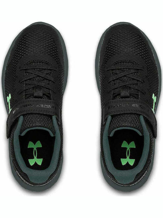 Surge 2 PS AC Αθλητικά Παιδικά Παπούτσια Running με Σκρατς Μαύρα