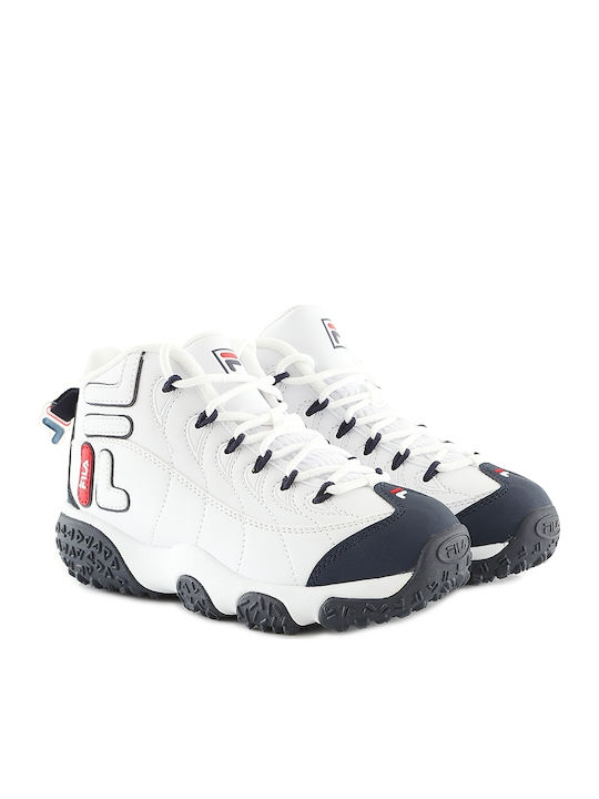 Snake Dancer Kids Sports Shoes Basketball with Laces White