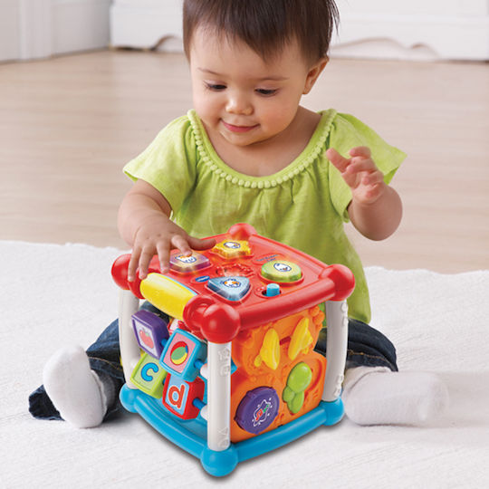 Vtech Κύβος Δραστηριοτήτων Busy Learners Activity Cube με Μουσική για 6+ Μηνών