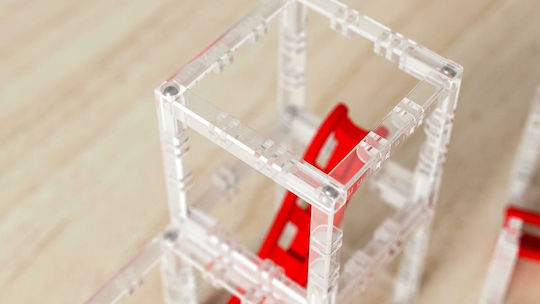 DesignNest Μαγνητικό Παιχνίδι Κατασκευών Rollercoaster Marble Run για Παιδιά 8+ Ετών