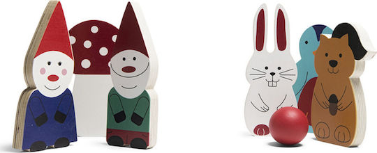 BS Toys Παιχνίδι Bowling Forest Friends