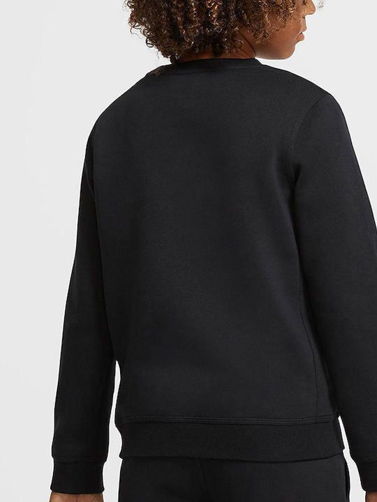 Fleece Hanorac Copii Negru Sportswear Club