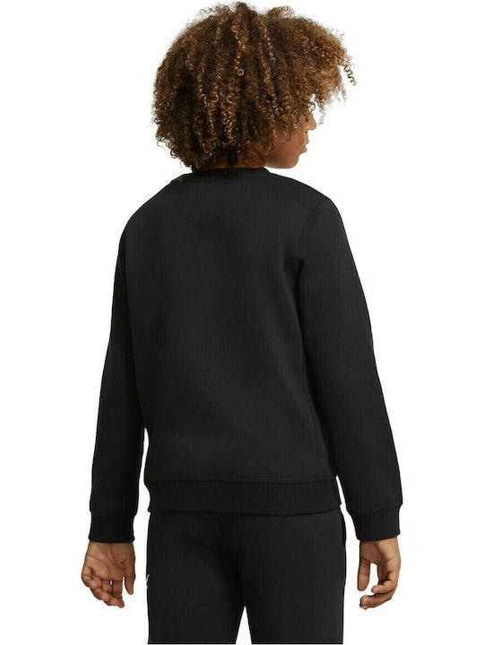 Fleece Hanorac Copii Negru Sportswear Club