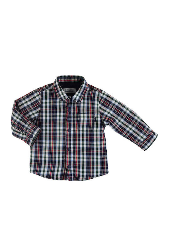 Mayoral Kids Checked Shirt Multicolour