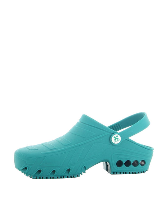 Oxypas Oxyclog OB SRA Clogs Green