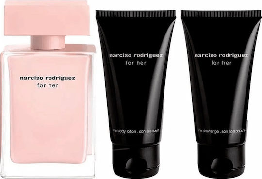 Narciso Rodriguez For Her Γυναικείο Σετ με Eau de Parfum και Shower Gel