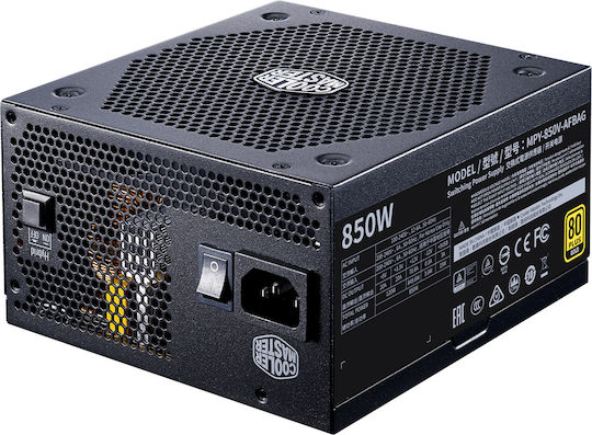 CoolerMaster V850 Gold rev. 2.0 850W Schwarz Computer-Netzteil Vollständig modular 80 Plus Gold
