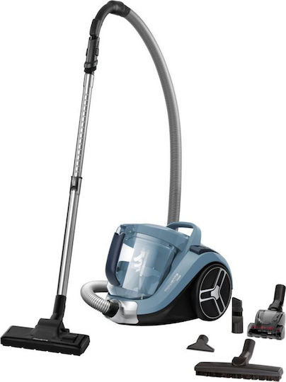 Rowenta RO4871EA Vacuum Cleaner 550W Bagless 2.5lt Light Blue