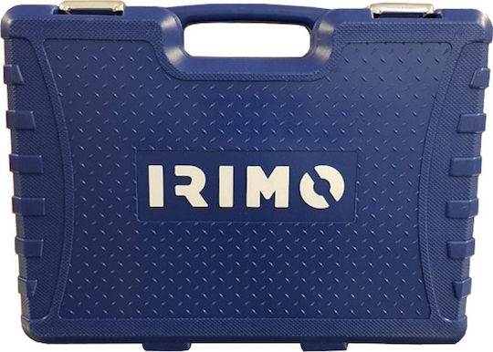 Irimo Set de chei tubulare și clichet 1\2" & 1\4" 109buc