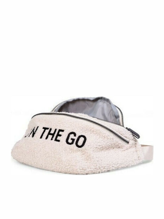 Banana On the Go Teddy Waist Bag White