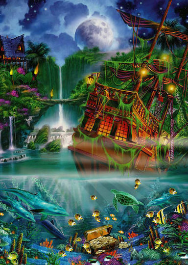 Puzzle Sunken Treasure 2D 1000 Piese