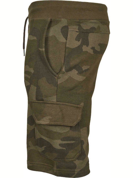 Ανδρική Βερμούδα Cargo Olive Camo