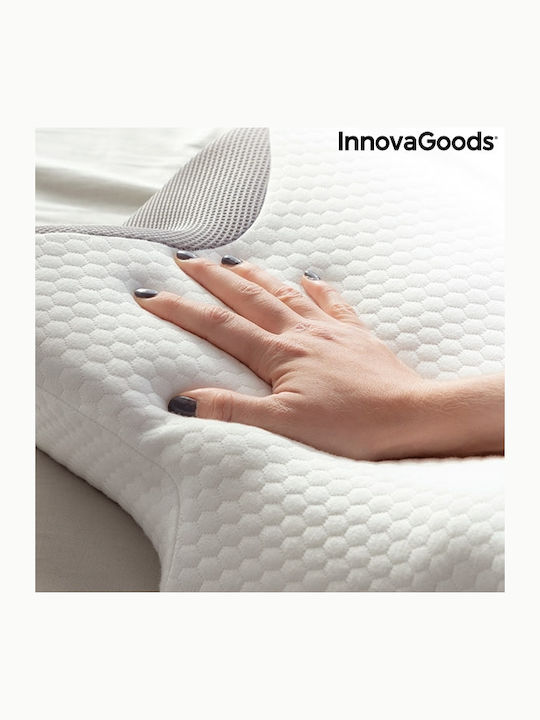 InnovaGoods Anatomic Polyester Bed Pillow 36x62x14cm