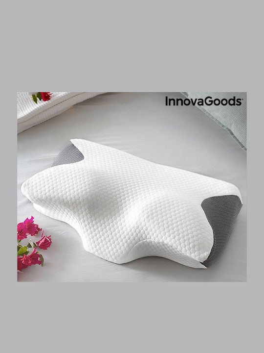 InnovaGoods Anatomic Polyester Bed Pillow 36x62x14cm