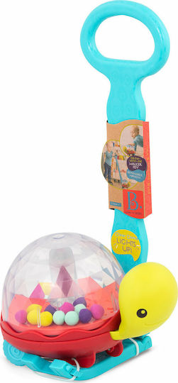 B.Toys Συρόμενο Παιχνίδι Τρεχαλίτσα Φωτιζόμενο Χελωνάκι με Φως για 36+ Μηνών