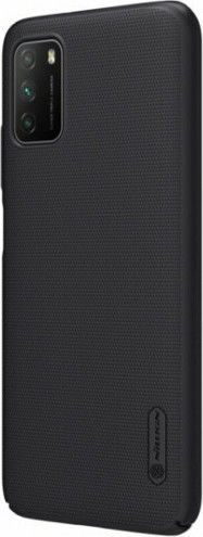 Nillkin Frosted Shield Umschlag Rückseite Kunststoff Schwarz (Poco M3 / Redmi 9T) N1919