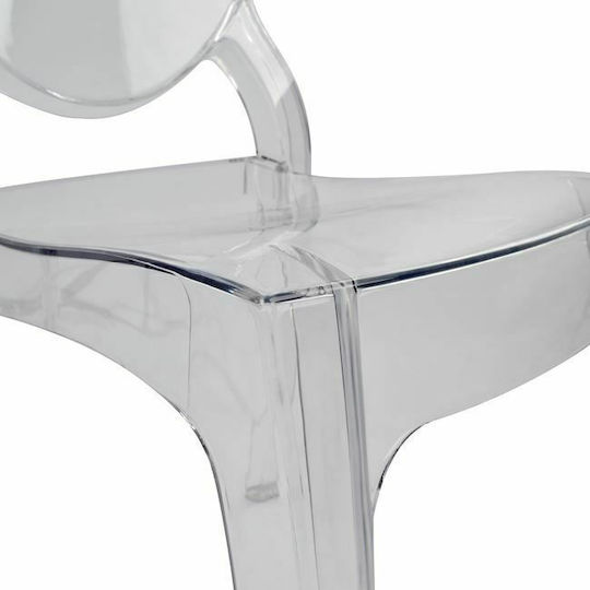 Stühle Küche Transparent 1Stück 42.5x52x89.5cm