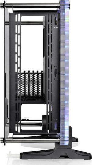 Thermaltake DistroCase 350P Gaming Midi Tower Κουτί Υπολογιστή με Πλαϊνό Παράθυρο και RGB Φωτισμό Μαύρο