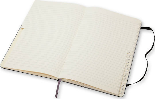Moleskine Бележник Булет Журнал 240 Листа На Райета с Твърда Корица и Черен Ластик