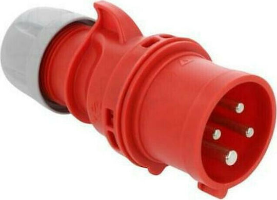 PCElectric Male Industrial Socket Type F Male 4P 16A 014-6