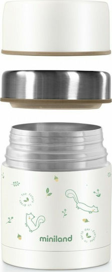 Miniland Bunny Baby Food Thermos Stainless Steel 600ml