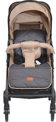 Cangaroo London Baby Stroller Suitable from 6+ Months Beige 5kg 108224