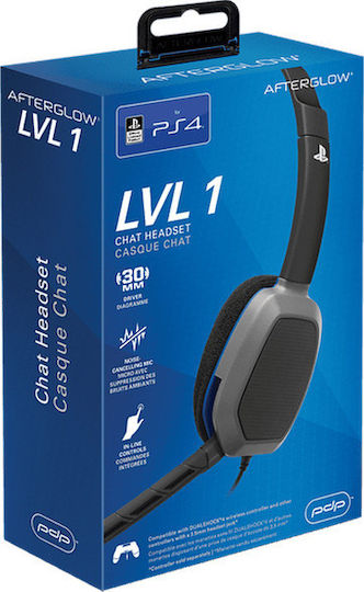 PDP LVL 1 Wired PS4 On Ear Gaming Headset με σύνδεση 3.5mm