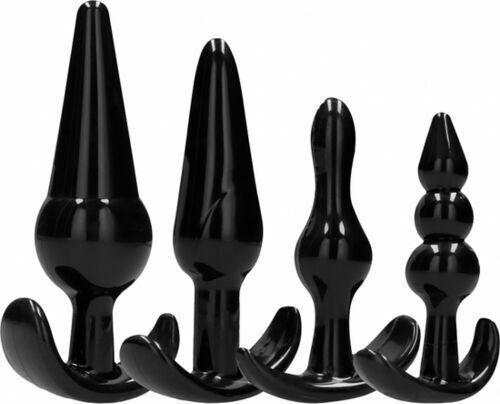 Addicted Toys Addicted Toys Anal Plug Set 4 pcs Black