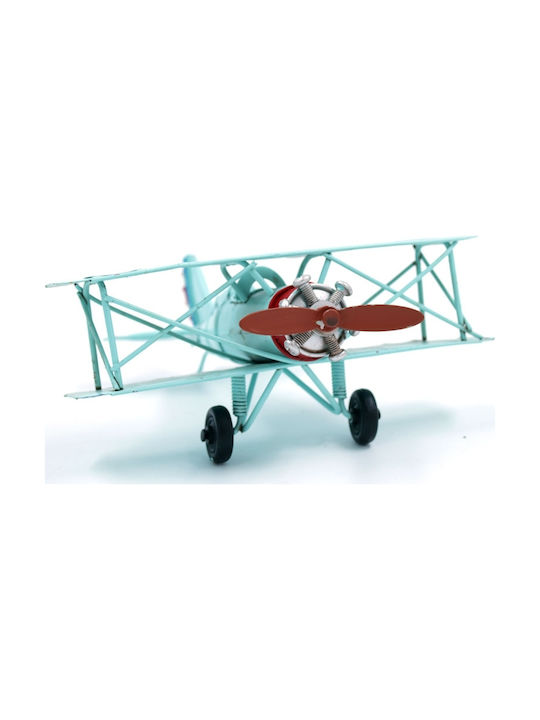 SP Souliotis Avion Decorativ Metalic 16x16x7cm 1buc