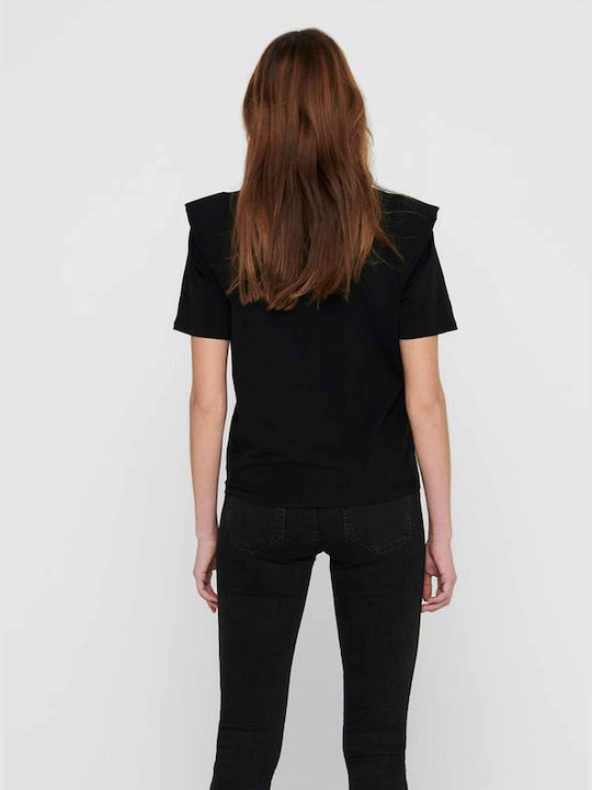 Only Femeie Tricou Negru