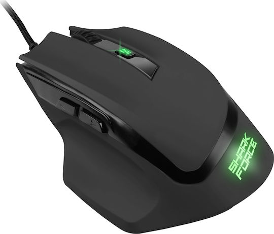 Sharkoon Shark Force II RGB Gaming Gaming Maus 4200 DPI Schwarz